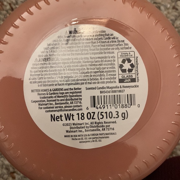 Better Homes Candles - Honeysuckle - Picture 4 of 5